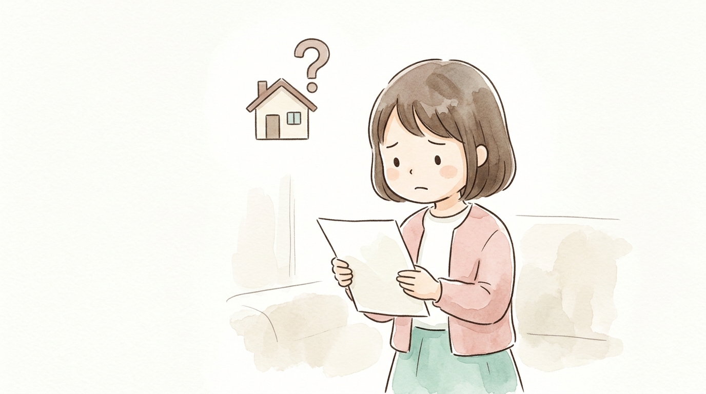 実家を放置するリスクのイメージ
